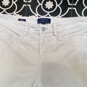 Talbots straight leg corduroy pants 6P